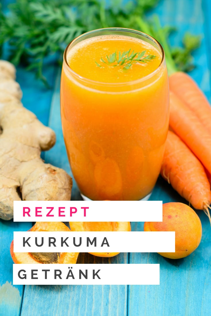 Das Gelbe Gold. Kurkuma Getränk selber machen. 