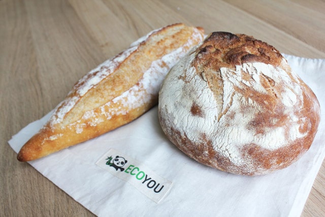 Brotbeutel-Brotnetz-EcoYou-plastikfrei Brotbeutel für den Bäcker - Plastikfrei einkaufen ohne Verpackung Tipp Brottasche verpackungsfreier Einkauf Leben ohne Plastik EcoYou