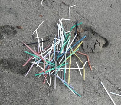 Plastiktrinkhalme-vermeiden Müll und plastikfrei Leben Einwegplastik vermeiden