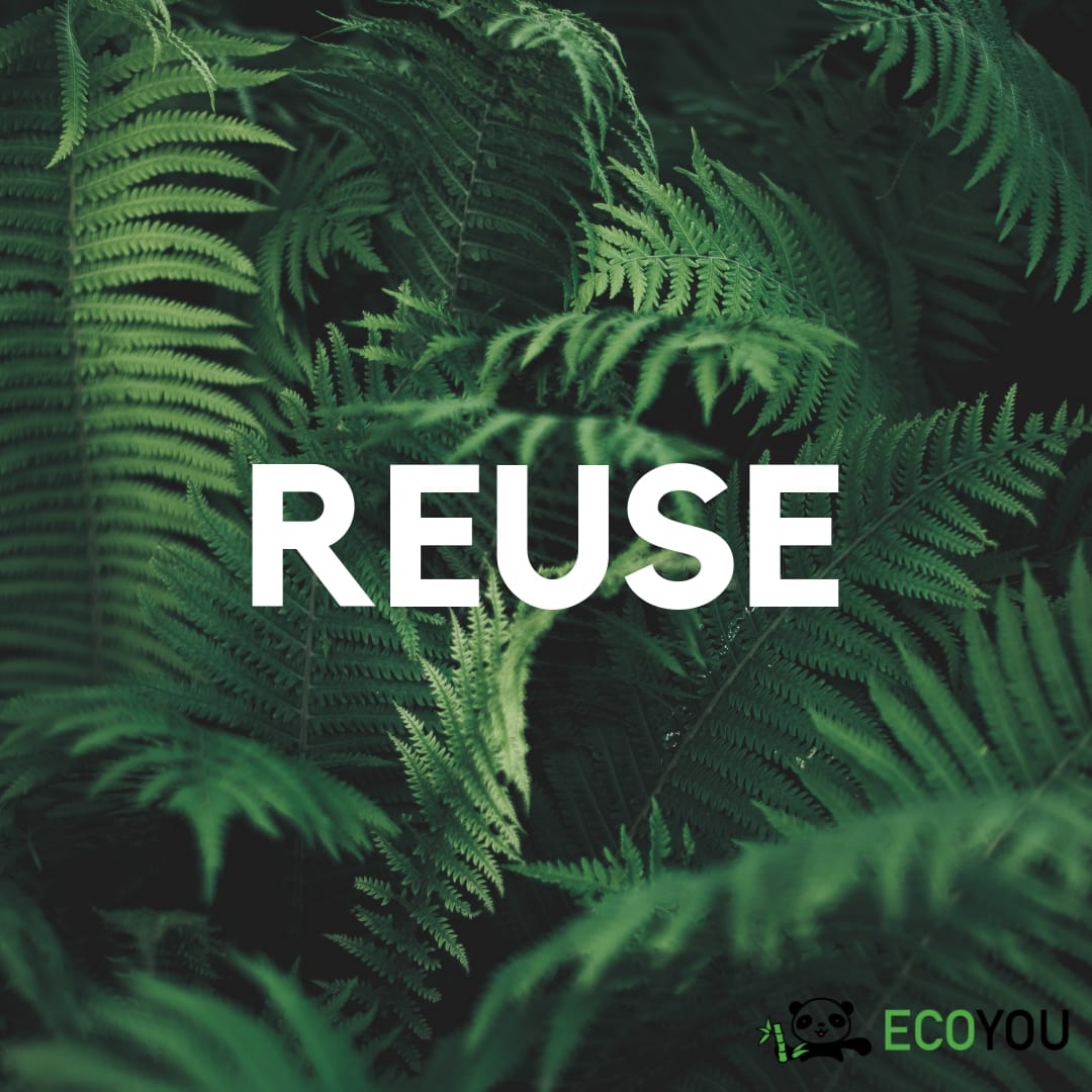 Reuse – Zero Waste Reuse Refuse Ablehnen Zero Waste R Reduce Rethink Recycle Plastikfrei Leben ohne Plastik EcoYou Tipps Blog
