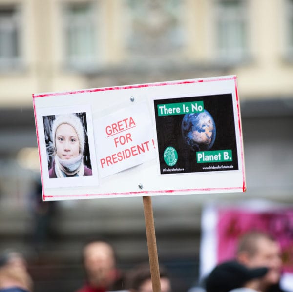 Fridays for Future Greta Thunberg Klimaschutz Demo Schüler Plastikfrei Leben ohne Plastik Nachhaltig 