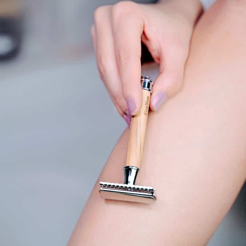 Rasur-Rasierhobel Rasierhobel für Frauen Damen Intimrasur Safety Razor kaufen tipps Rasur EcoYou Zero Waste Plastikfrei