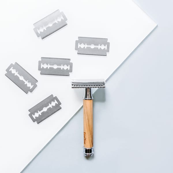 Rasierklingen für Rasierhobel EcoYou Rasierhobel Bereiche Intimbereich Beine Zero Waste Rasierer Rasierklingen