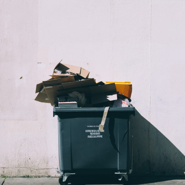 Müllvermeiden weniger Müll produzieren - Richtig Müll trennen Mülltonne