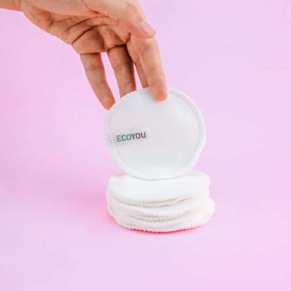 Waschbare Abschminkpads - Natürliche Gesichtspflege - Nachhaltige Produkte - Nachhaltig leben - EcoYou - Zero Waste Online Shop