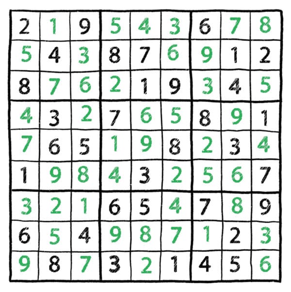 Sudoku Rätsel Lösung EcoYou